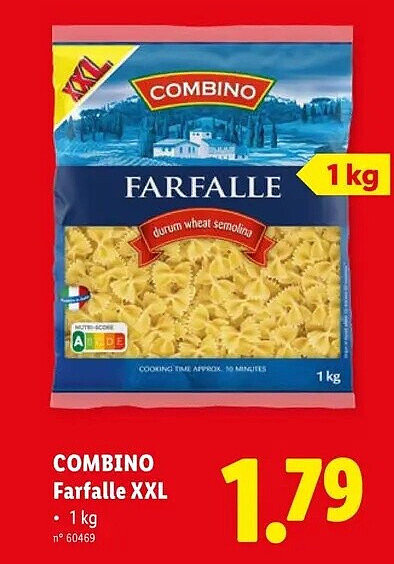 Farfalle XXL : 1.79€ | Chasseurs de promos