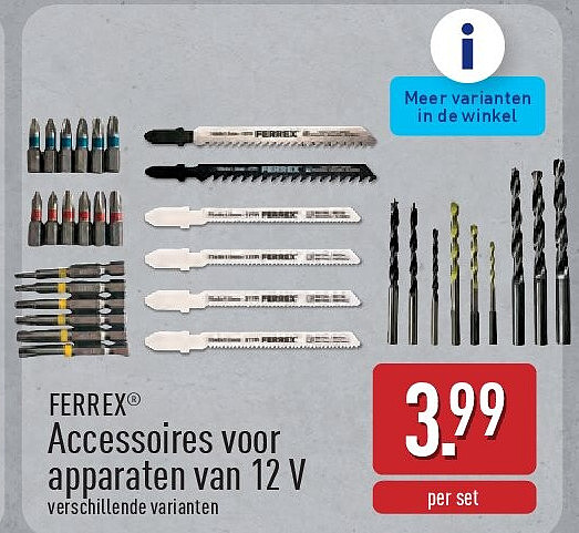 Accessoires voor apparaten van 12V