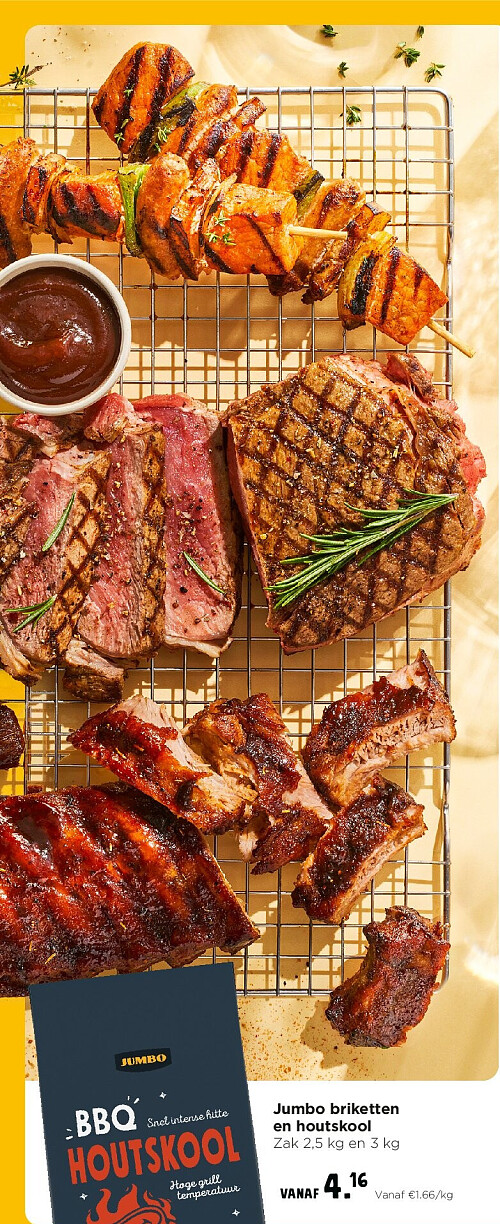 Jumbo briketten en houtskool