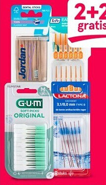 Mondreinigers van GUM, Jordan, Reach, TePe, Lactona en Stim-U-Dent