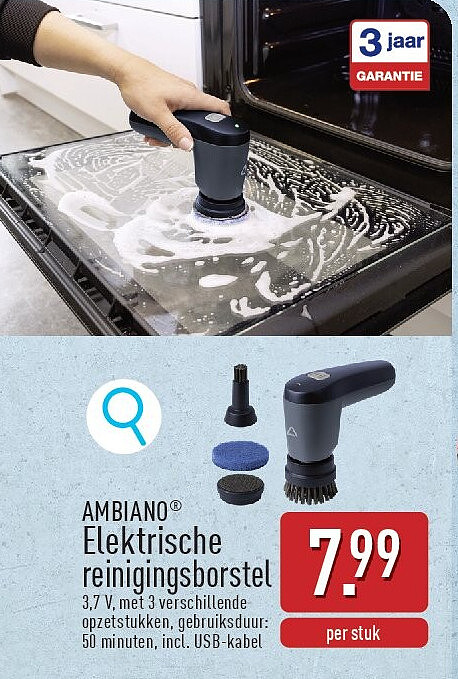 Elektrische reinigingsborstel