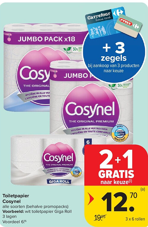 Toiletpapier Cosynel