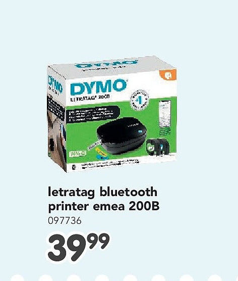 letratag bluetooth printer emea 200B 097736