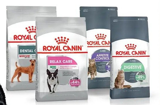 Zakken droge voeding Royal Canin