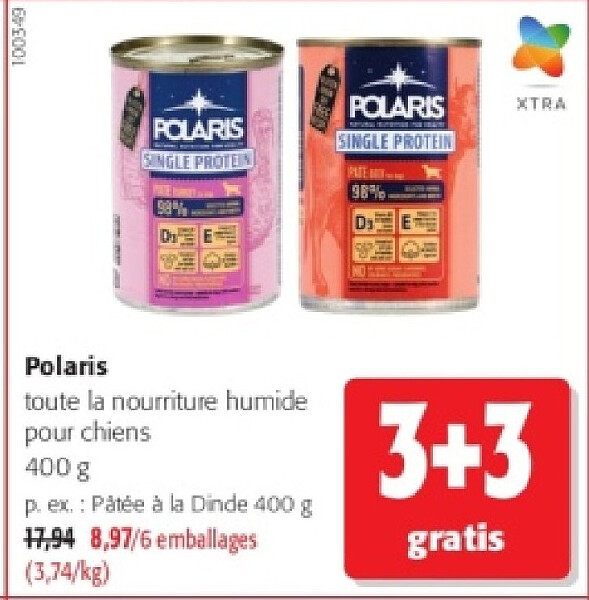 Polaris Pâtée à la Dinde 400 g