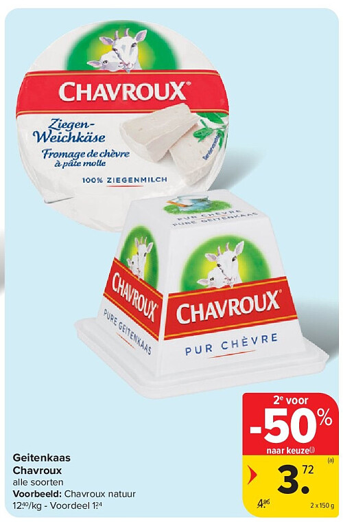 Geitenkaas Chavroux