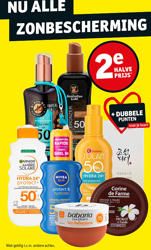 NU ALLE ZONBESCHERMING