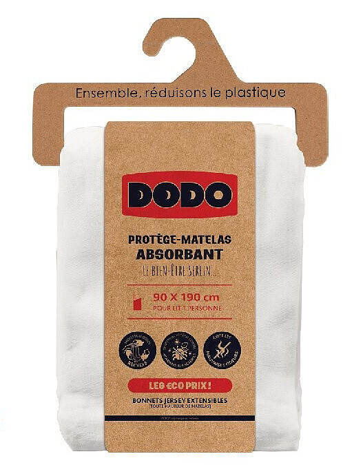 Protection literie Dodo 90 x 190 cm