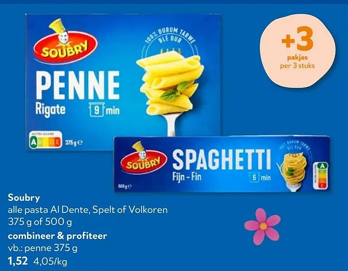 Soubry penne 375 g