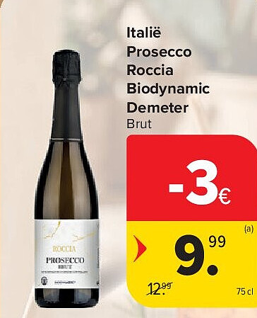 Italië Prosecco Roccia Biodynamic Demeter
