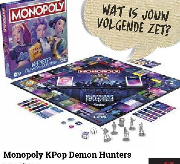 Monopoly KPop Demon Hunters
