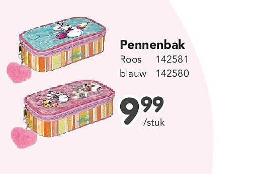 Pennenbak Roos 142581 blauw 142580