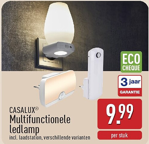 Multifunctionele ledlamp