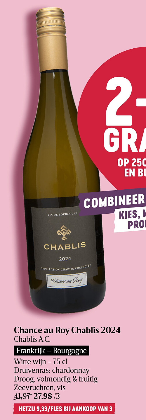 Chance au Roy Chablis 2024