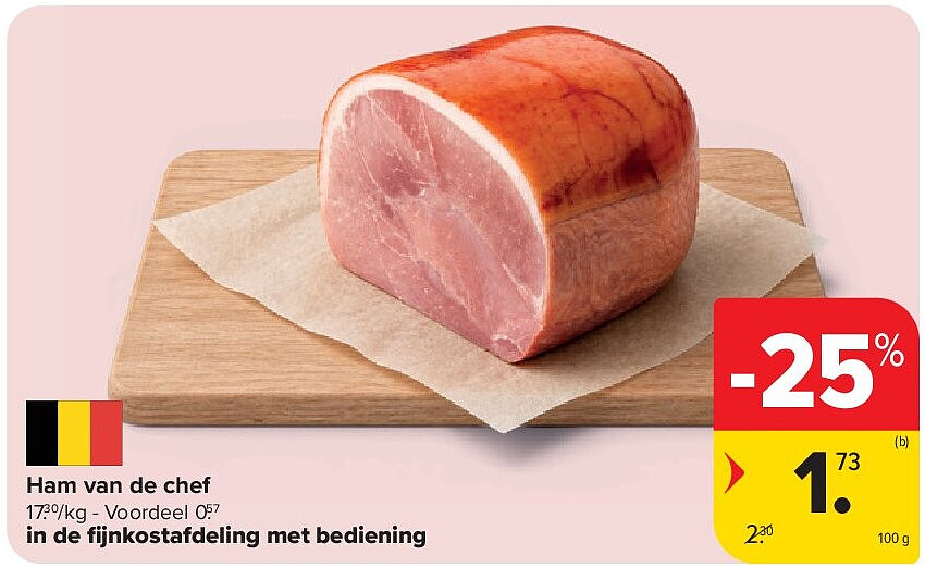 Ham van de chef
