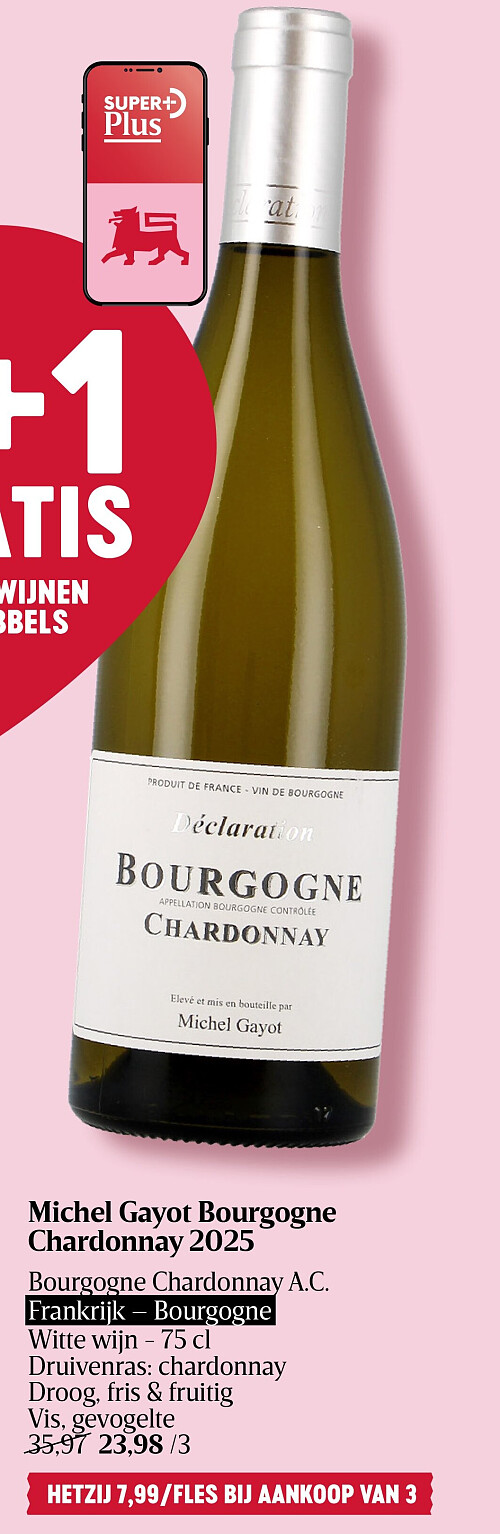 Michel Gayot Bourgogne Chardonnay 2025