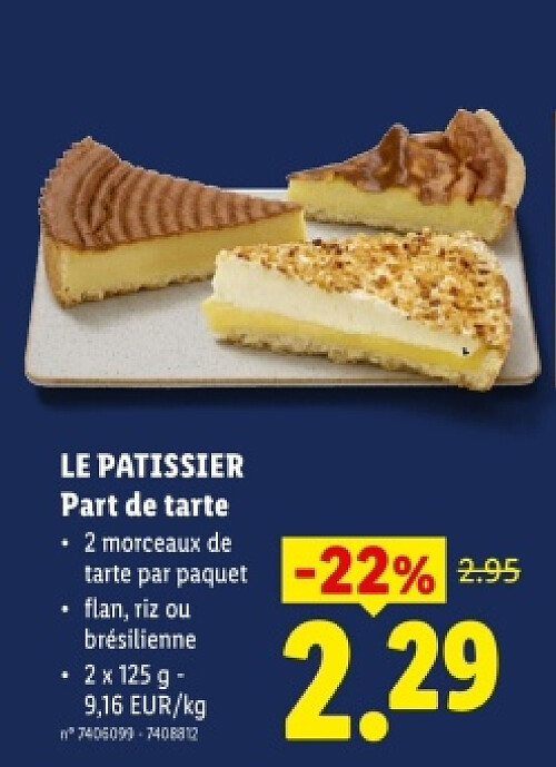Part de tarte