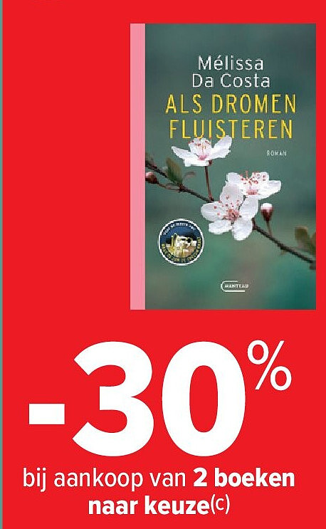 bij aankoop van 2 boeken naar keuze