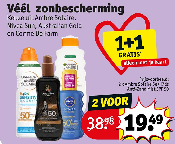 Véél zonbescherming