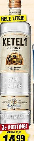 Ketel 1 Graanjenever hele liter