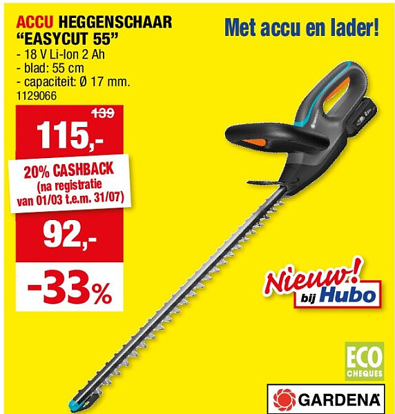 ACCU HEGGENSCHAAR “EASYCUT 55”