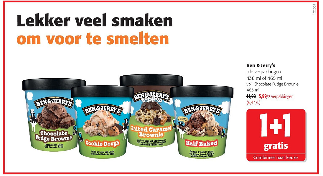 Ben & Jerry’s Chocolate Fudge Brownie 465 ml