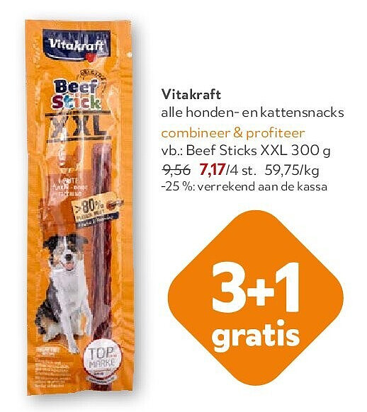 Vitakraft Beef Sticks XXL 300 g