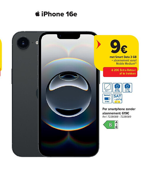 iPhone 16e