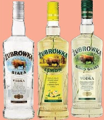 Zubrowka vodka