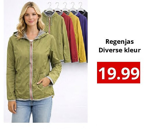 Regenjas Diverse kleur