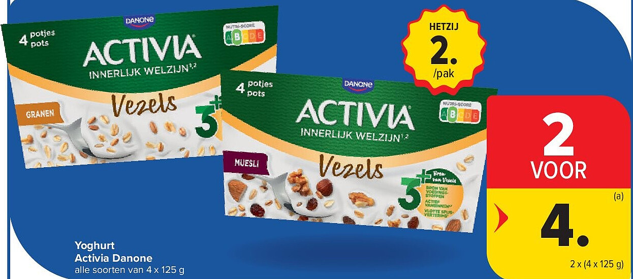 Yoghurt Activia Danone