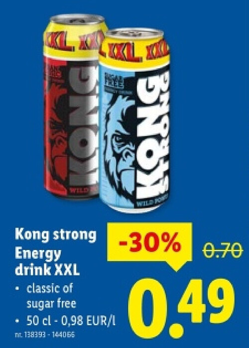 Energy drink XXL