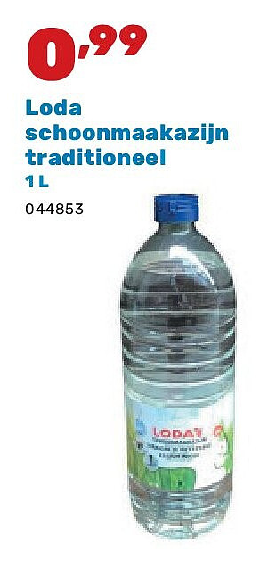 Loda schoonmaakazijn traditioneel 1 L