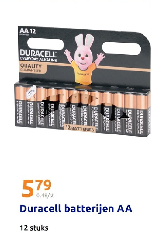 Duracell batterijen AA