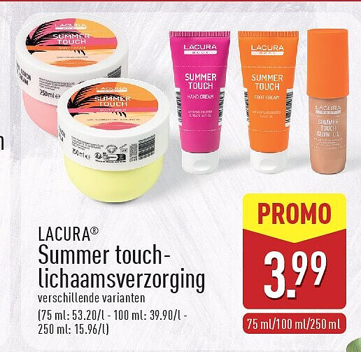 Summer touchlichaamsverzorging