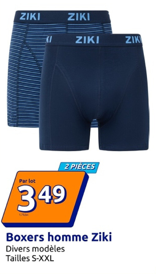 Boxers homme Ziki