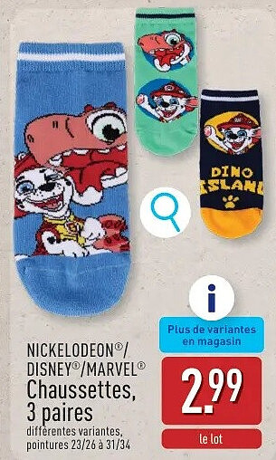 Chaussettes, 3paires