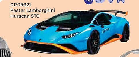 Rastar sportwagen R/C 1:14 Rastar Lamborghini Huracan STO