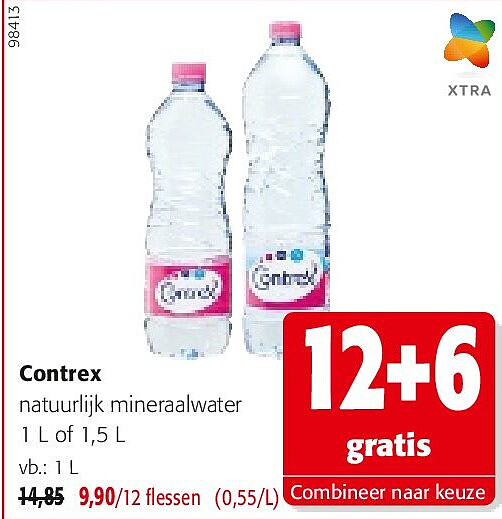 Contrex natuurlijk mineraalwater 1 L