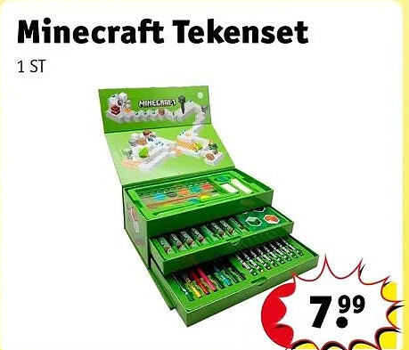Minecraft Tekenset