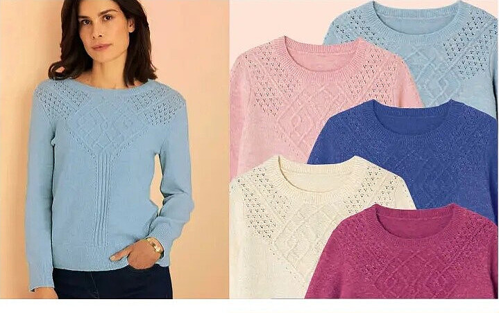 Pull jeu de maille fantaisie Thermolactyl