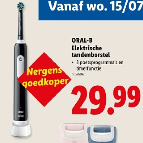Elektrische tandenborstel