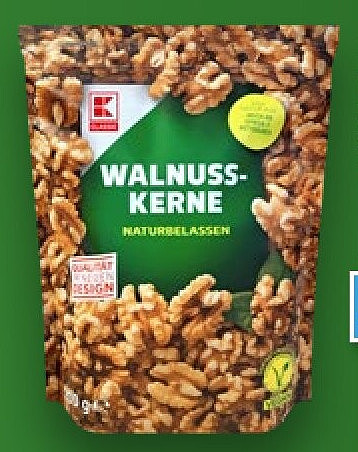 Walnusskerne naturbelassen