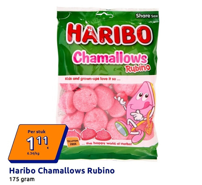 Haribo Chamallows Rubino