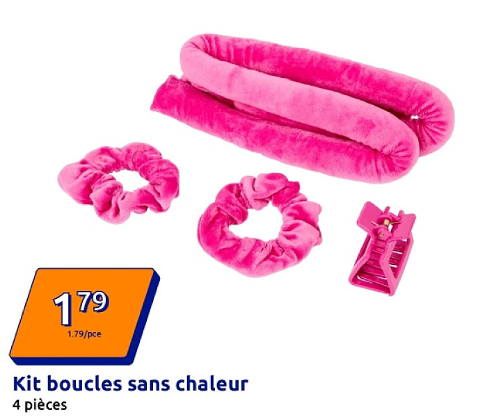 Kit boucles sans chaleur