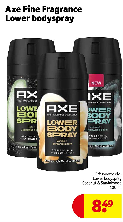 Axe Fine Fragrance Lower bodyspray