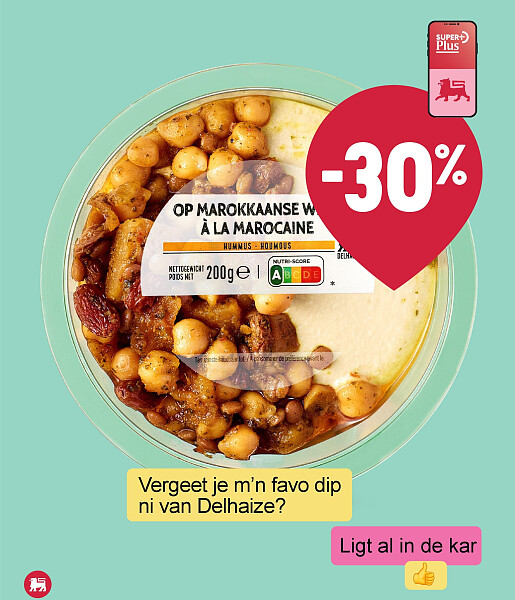 Hummus op Marokkaanse wijze