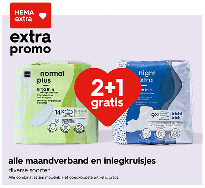 alle maandverband en inlegkruisjes