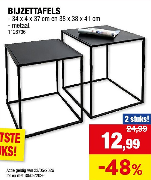 BIJZETTAFELS