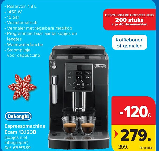 Espressomachine Ecam 13.123B